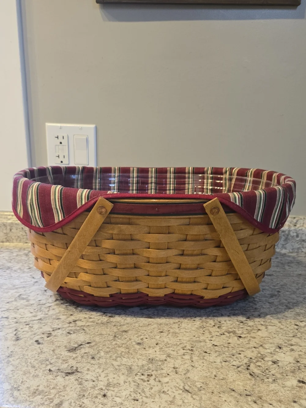 Longaberger 2004 Christmas Collection X Large Basket